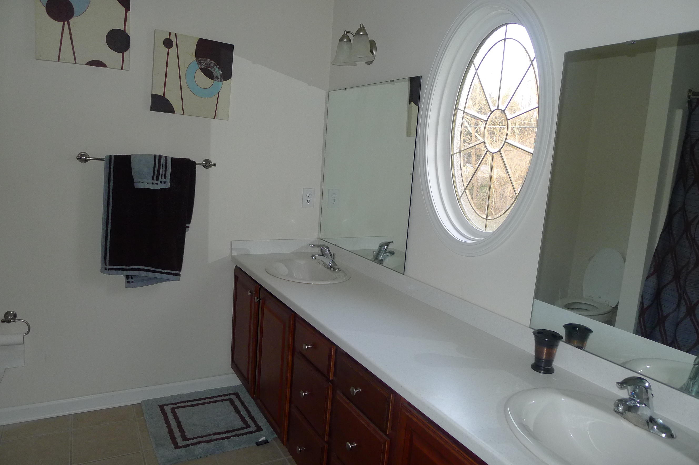 2850 Green Ridge Road Northwest Roanoke, VA 24019 - Photo 23 of 30 a bathroom with a sink and a mirror