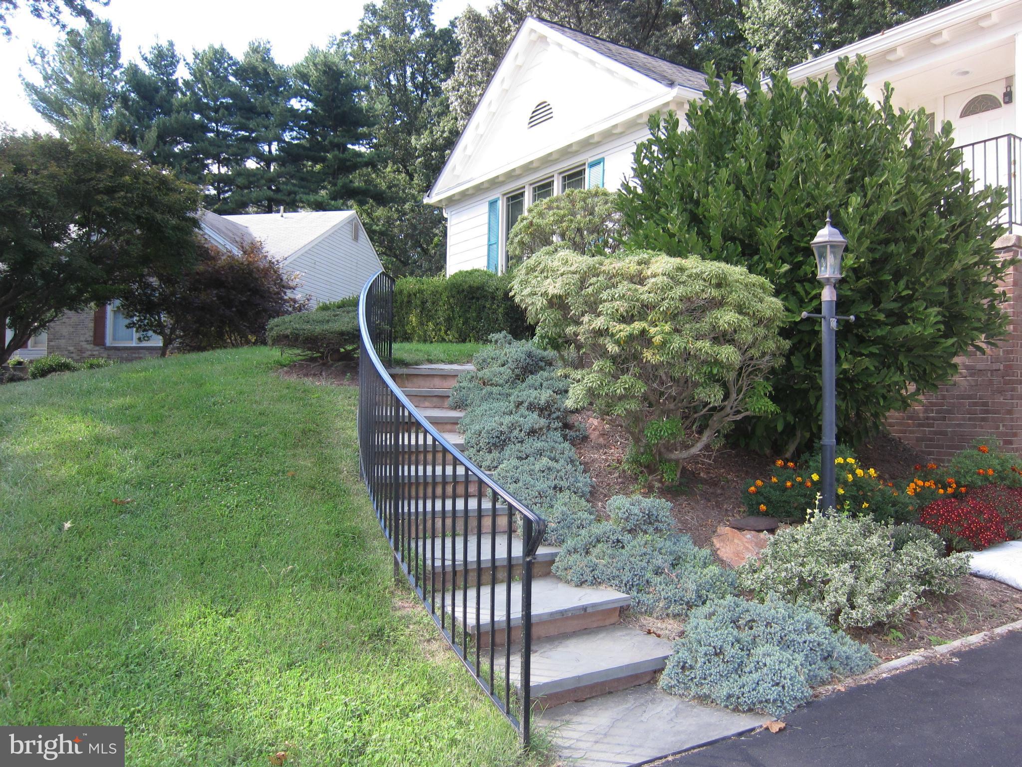 15212 Winstead Lane Silver Spring, MD 20905 - Photo 2 of 30 Curved slate stairs to front porch