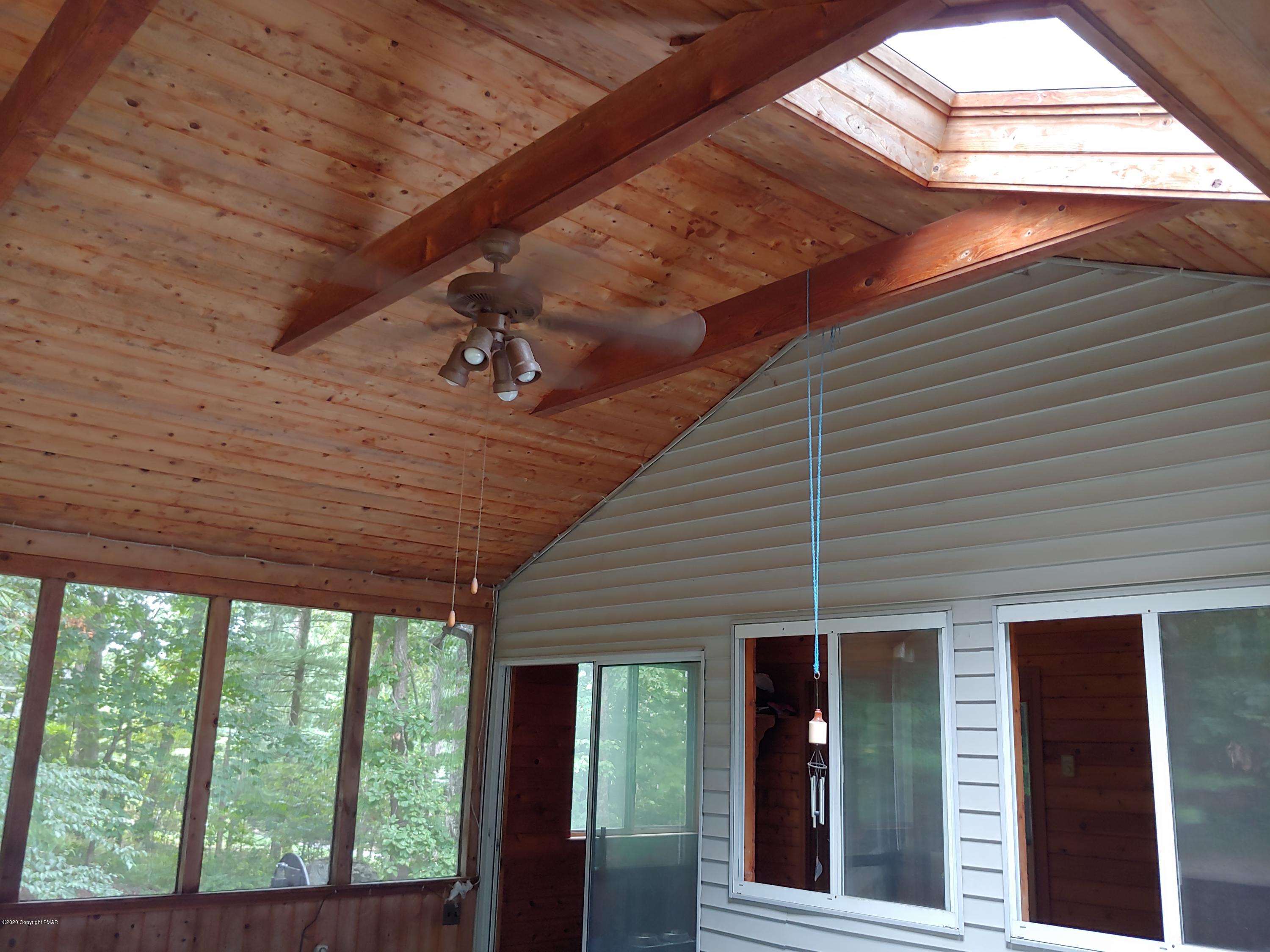 5115 High Terrace Road Stroudsburg, PA 18360 - Photo 17 of 40 Vaulted ceiling in Screened Porch