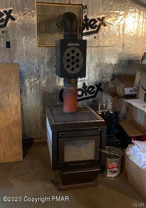 5115 High Terrace Road Stroudsburg, PA 18360 - Photo 33 of 40 Wood Stove in Lower Level