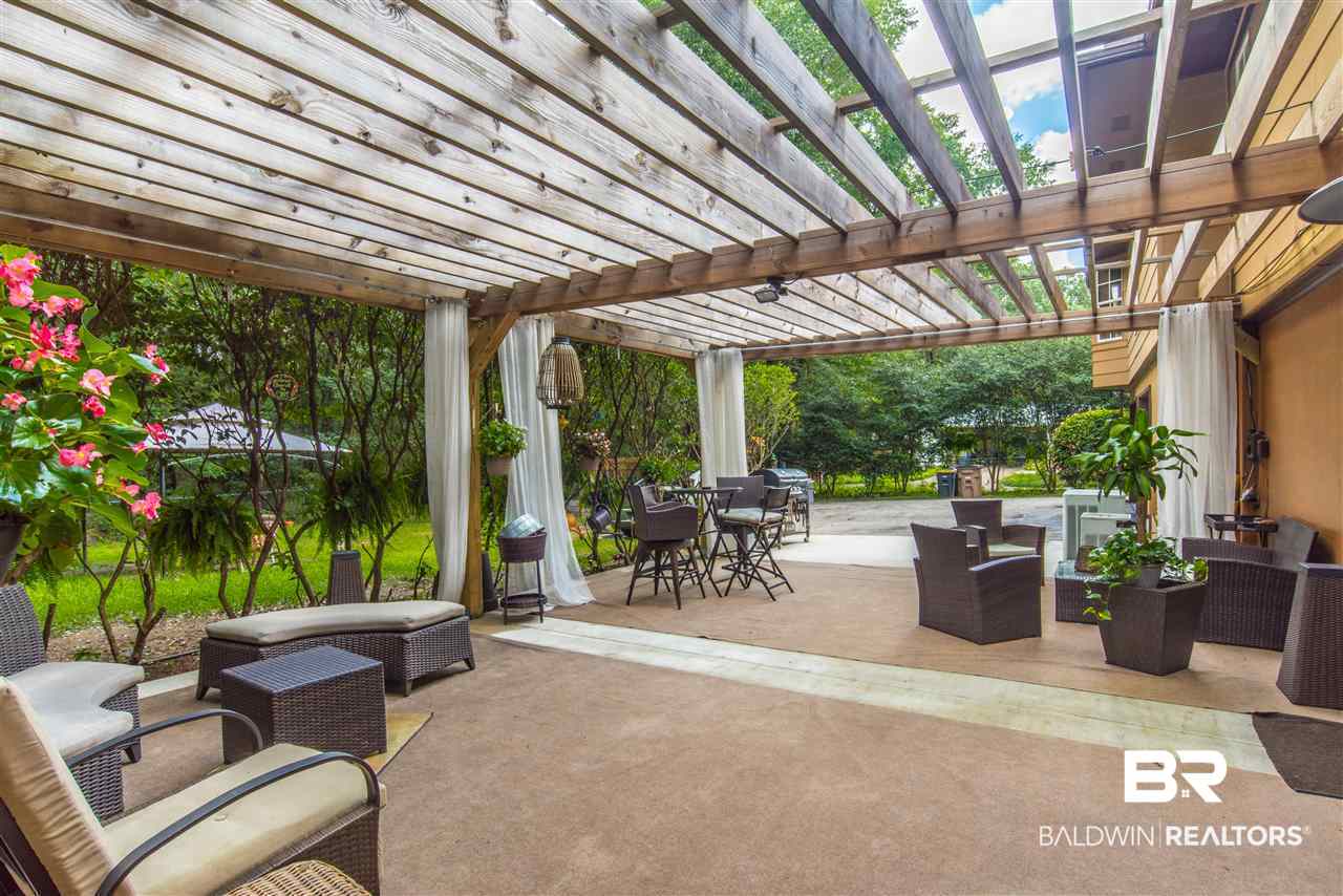 5766 Chester Court Mobile, AL 36609 - Photo 34 of 44 Patio with pergola