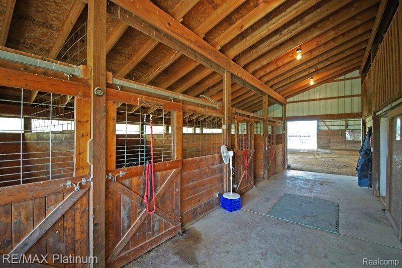 6421 East Clyde Road Howell, MI 48855 - Photo 24 of 33 Horse Barn Stalls