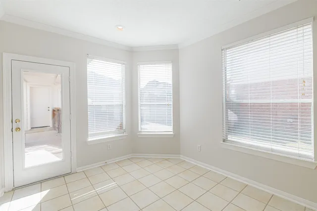 a view of an empty room with window