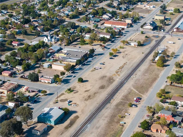 a view of a street with a road