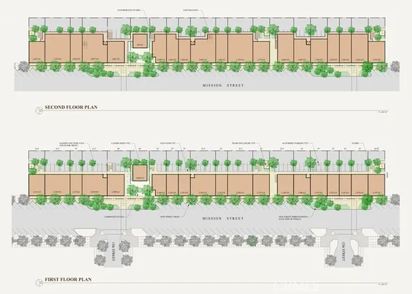 a view of an ocean and beach
