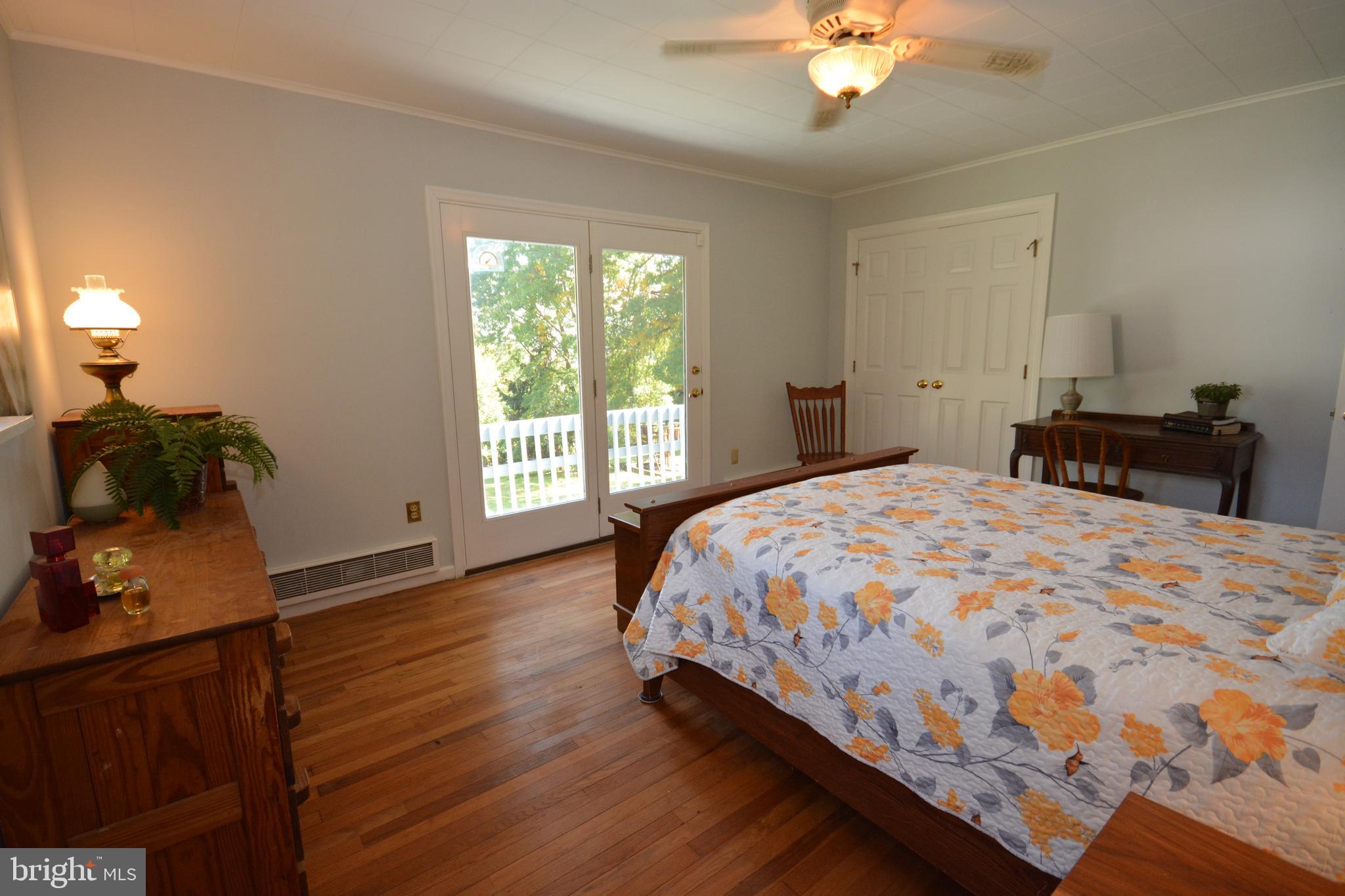 409 Hain Road Reading, PA 19608 - Photo 17 of 38 Bedroom 2 w/Door to Deck