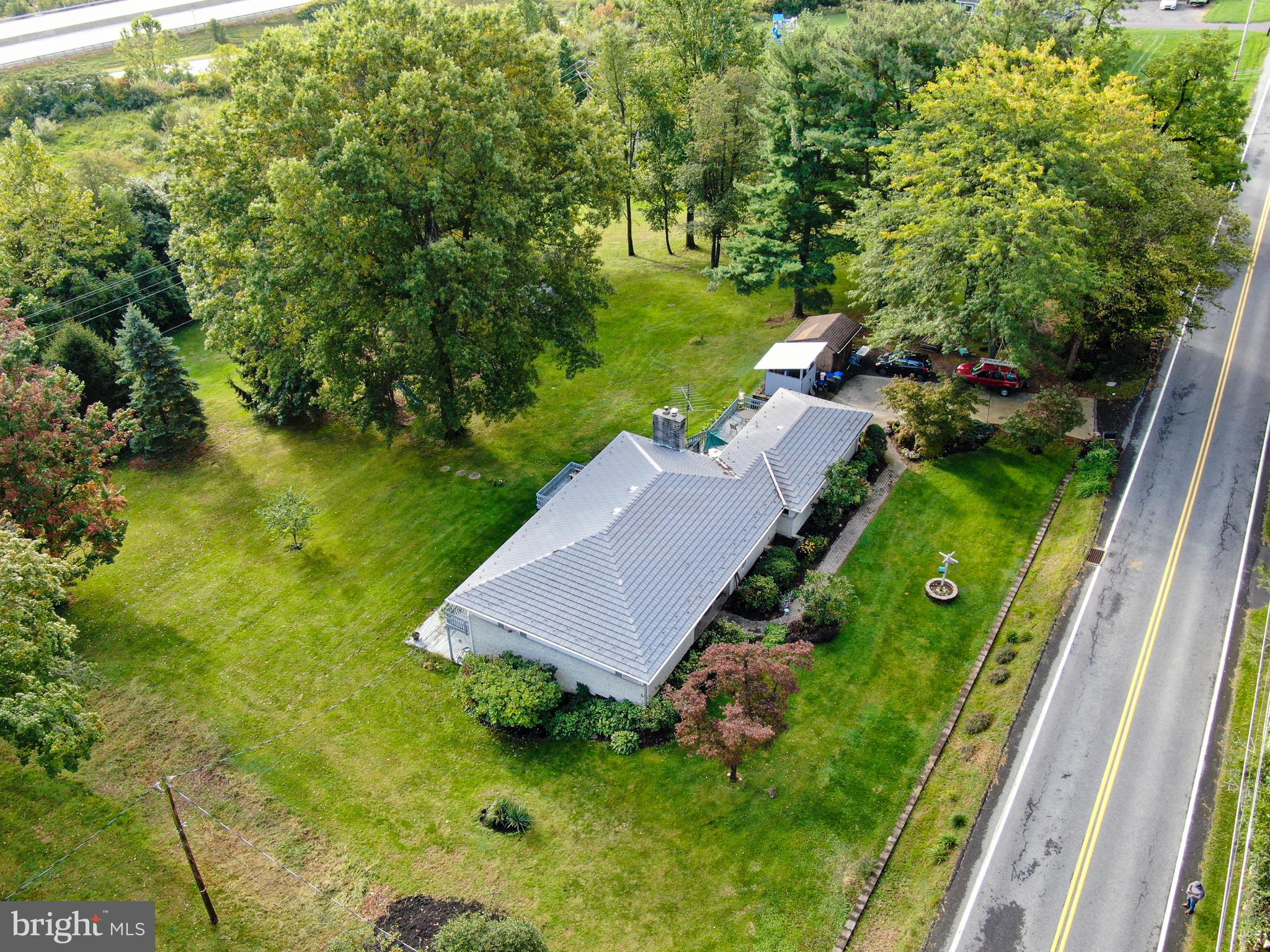 409 Hain Road Reading, PA 19608 - Photo 37 of 38 Aerial View of Property
