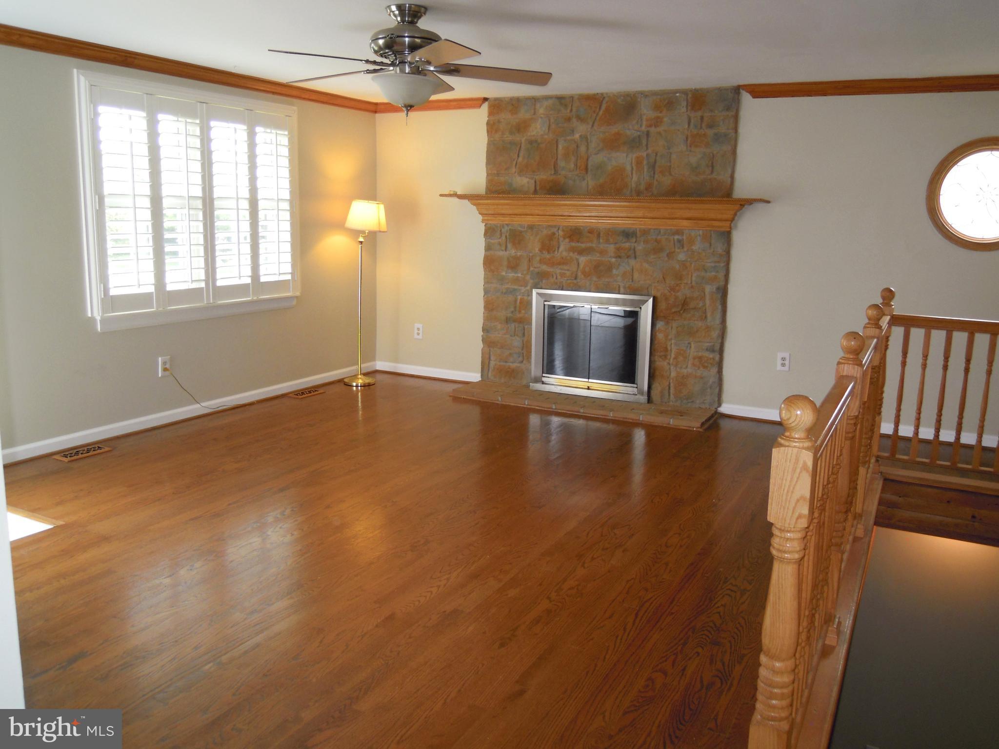 3920 Millner Road Baltimore, MD 21236 - Photo 3 of 30 Wood burning Fireplace w. Hearth & Mantle