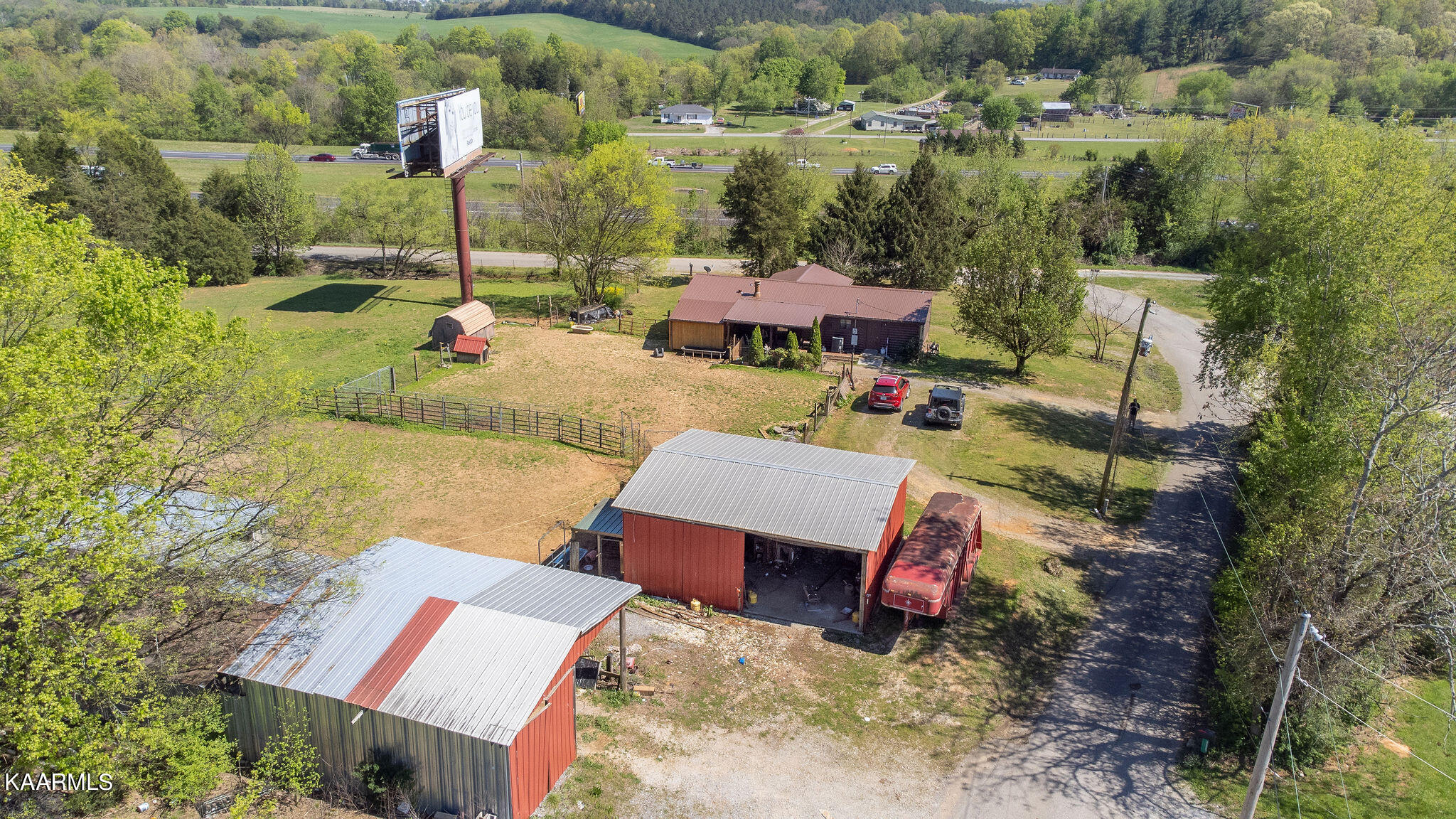 2898 White Road Loudon, TN 37774 - Photo 29 of 31 Aerial shop view