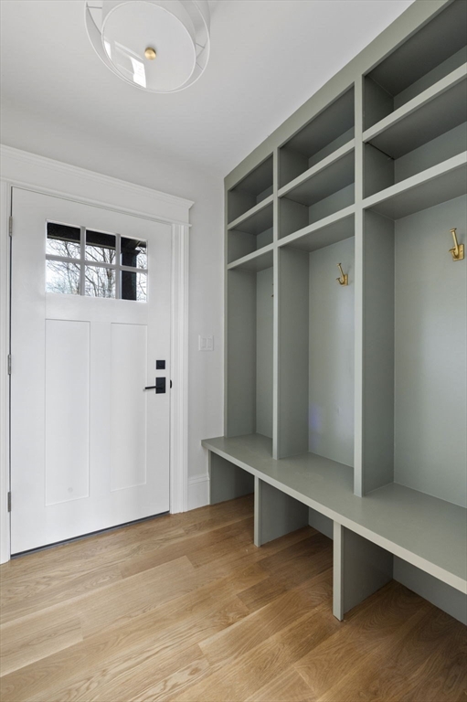 16 Liberty Road Marblehead, MA 01945 - Photo 17 of 42 a view of an empty room with wooden floor and closet