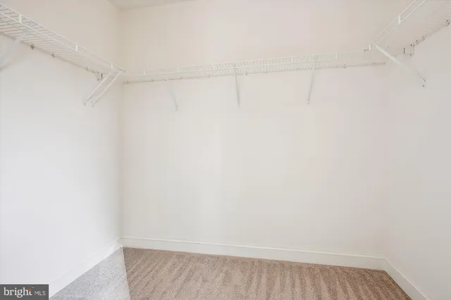 a view of a big yard with a building in the background