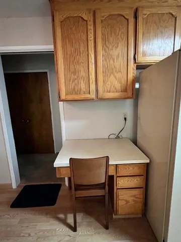 a room with table and chair