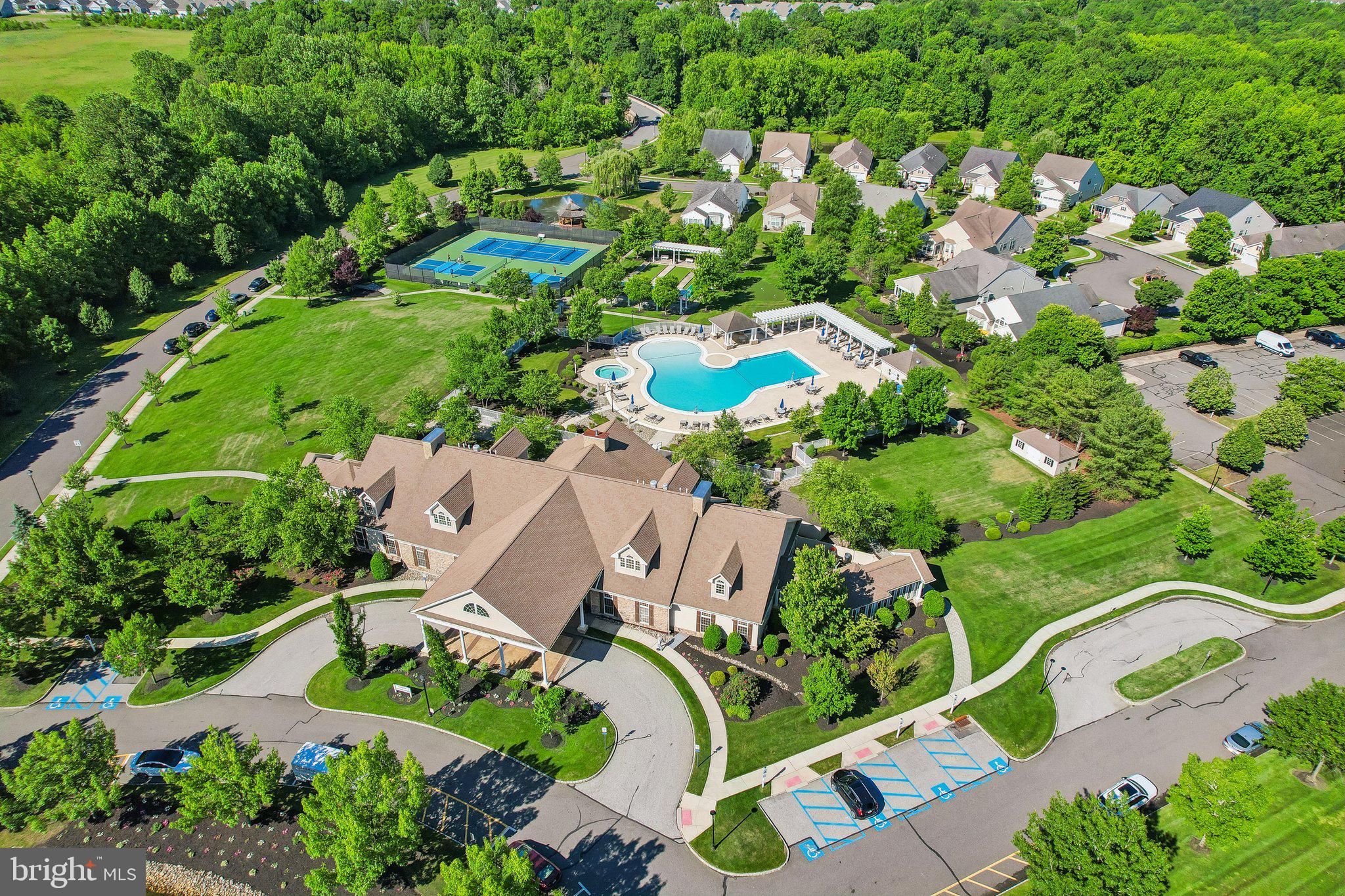 39 Danbury Road Swedesboro, NJ 08085 - Photo 53 of 62 an aerial view of a house with a garden