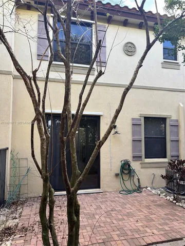 a view of outdoor space with seating area