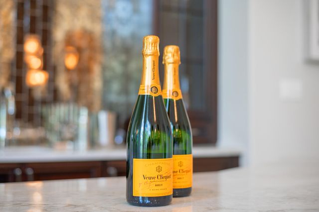 a view of outdoor space with a window