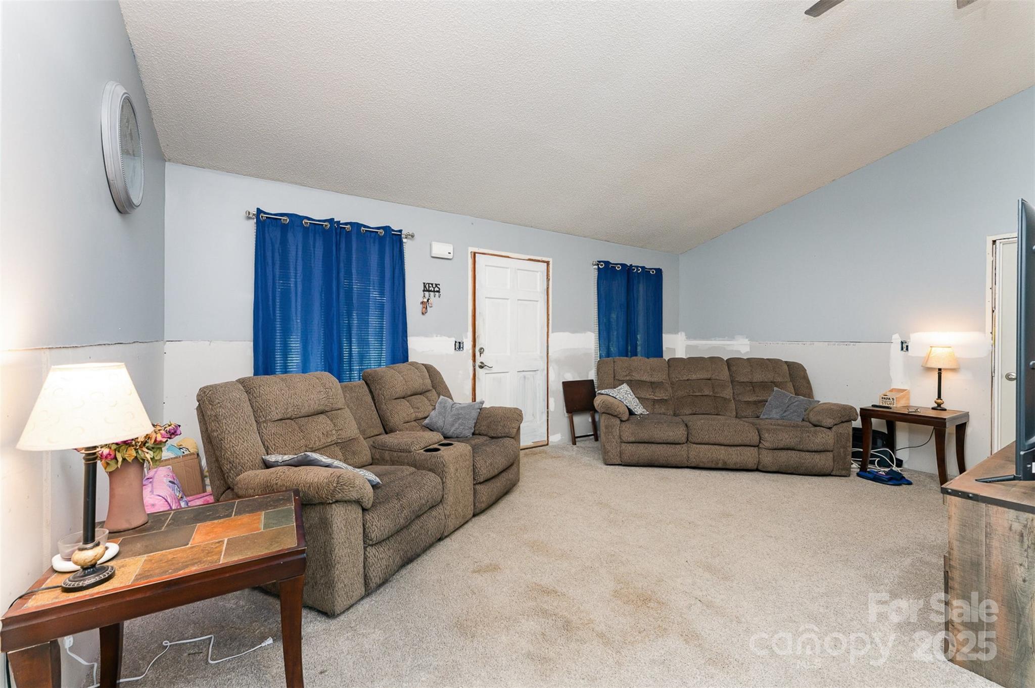 280 Dallas Spencer Mountain Road Gastonia, NC 28056 - Photo 5 of 19 a living room with furniture a lamp and a window