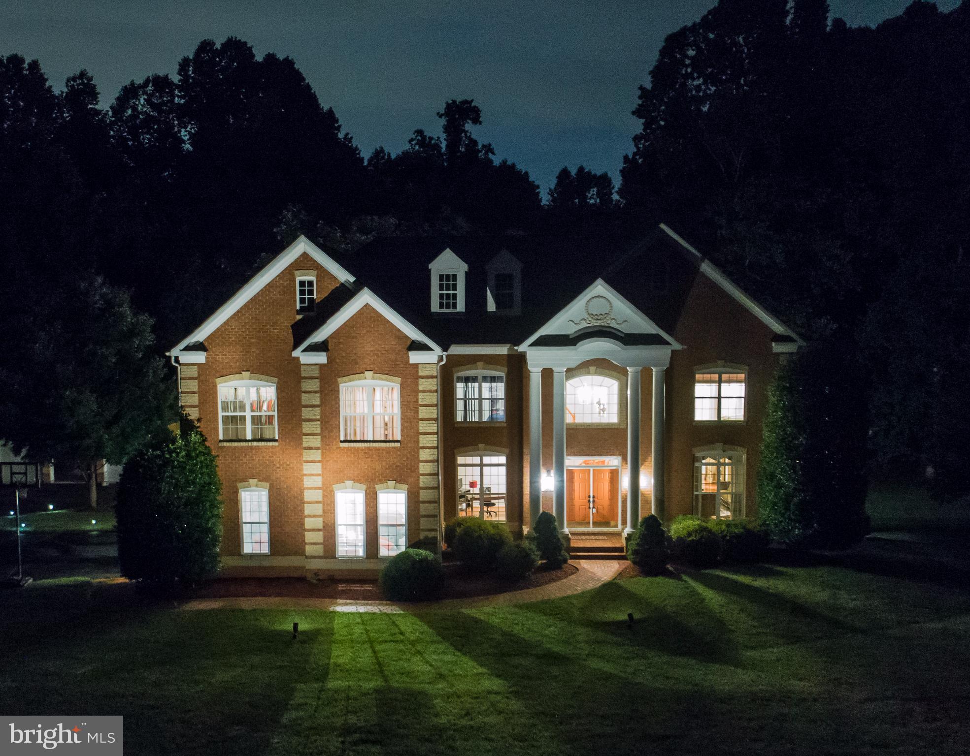5823 Old Crain Highway Upper Marlboro, MD 20772 - Photo 17 of 30 Night view of home, light up for night