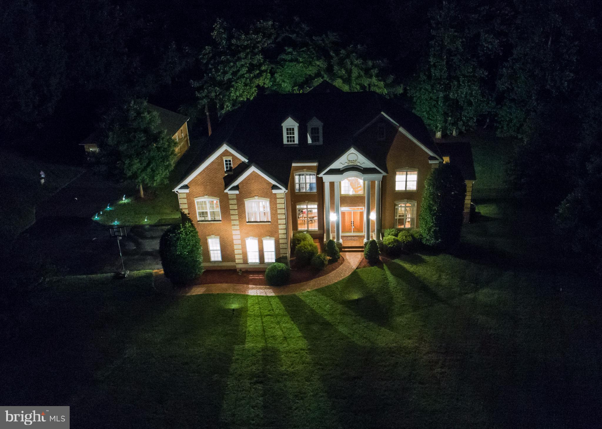 5823 Old Crain Highway Upper Marlboro, MD 20772 - Photo 18 of 30 Aerial View lit up at night
