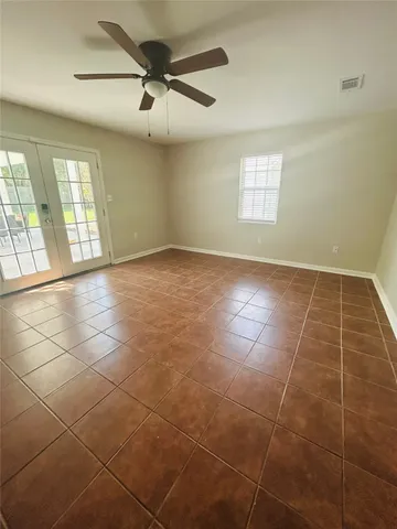 a view of empty room