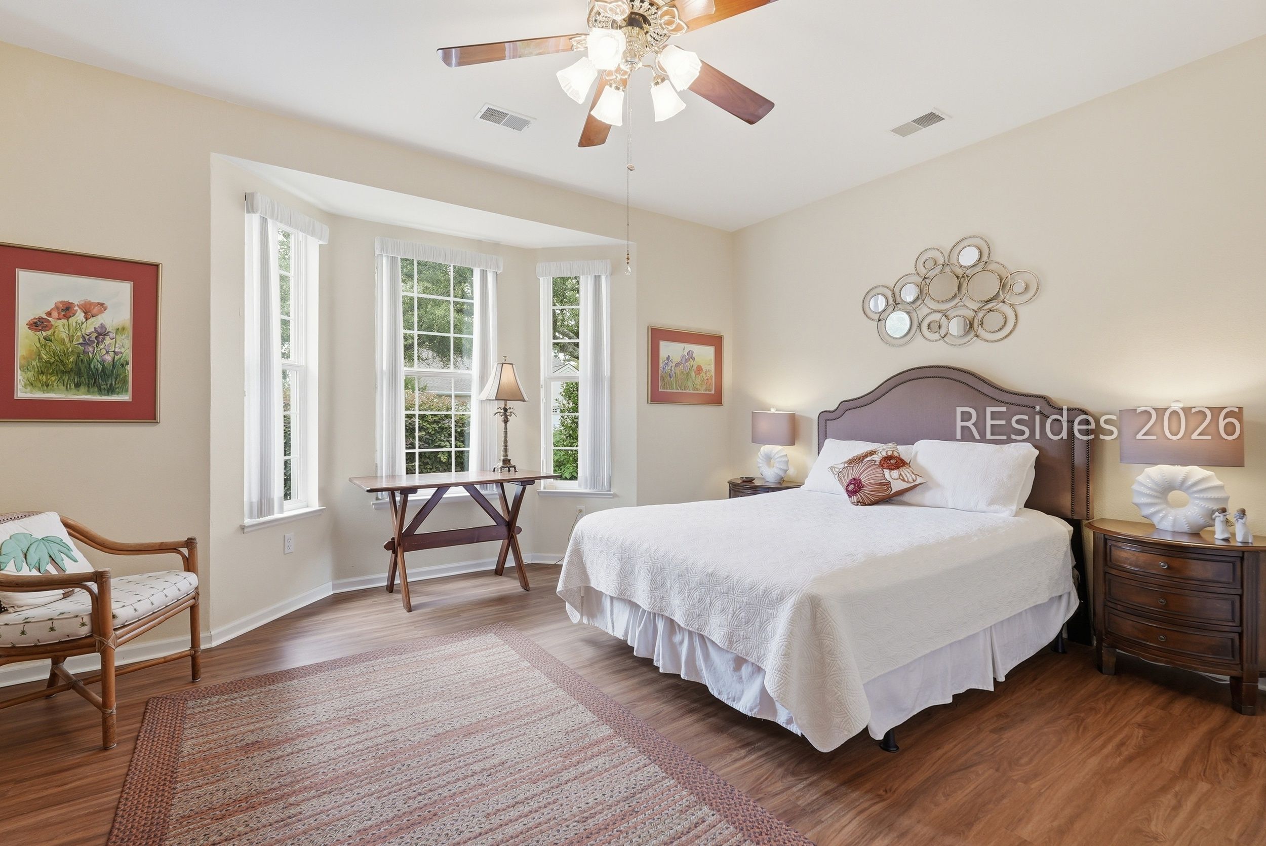 133 Hampton Circle Bluffton, SC 29909 - Photo 20 of 42 Primary Bedroom w/Bay Window