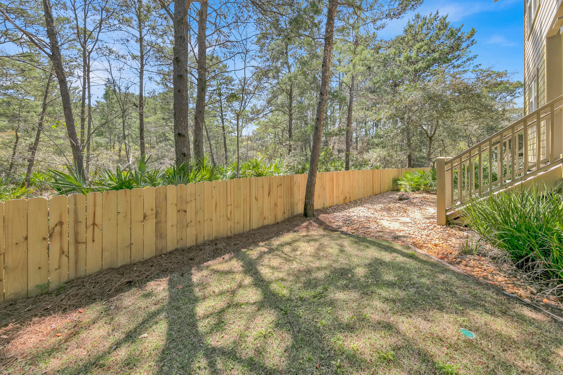 183 Hidden Lake Way Santa Rosa Beach, FL 32459 - Photo 37 of 50 a view of backyard with tree