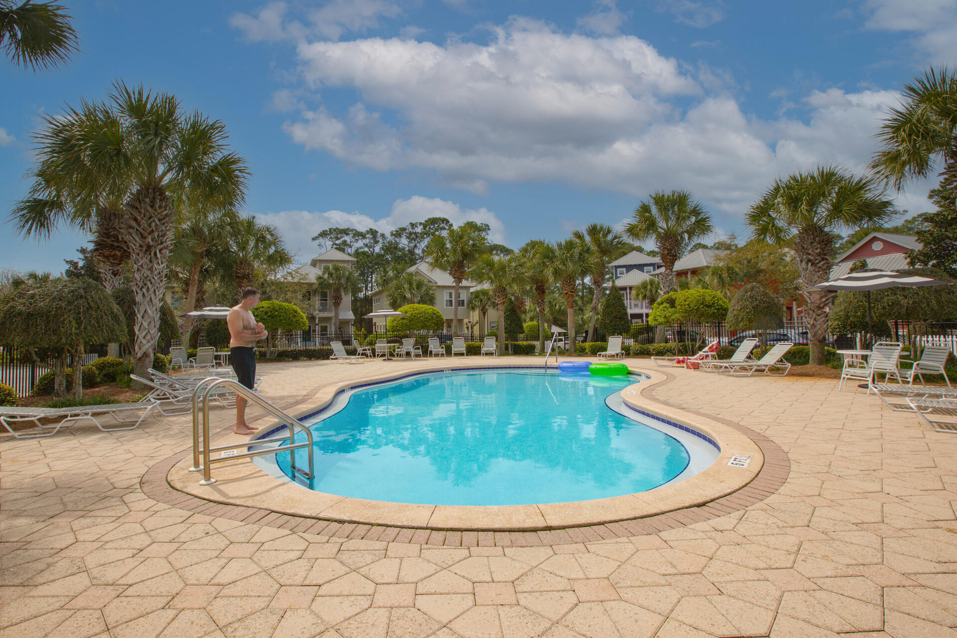 183 Hidden Lake Way Santa Rosa Beach, FL 32459 - Photo 43 of 50 a view of a swimming pool with outdoor seating