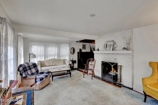 a livingroom with furniture