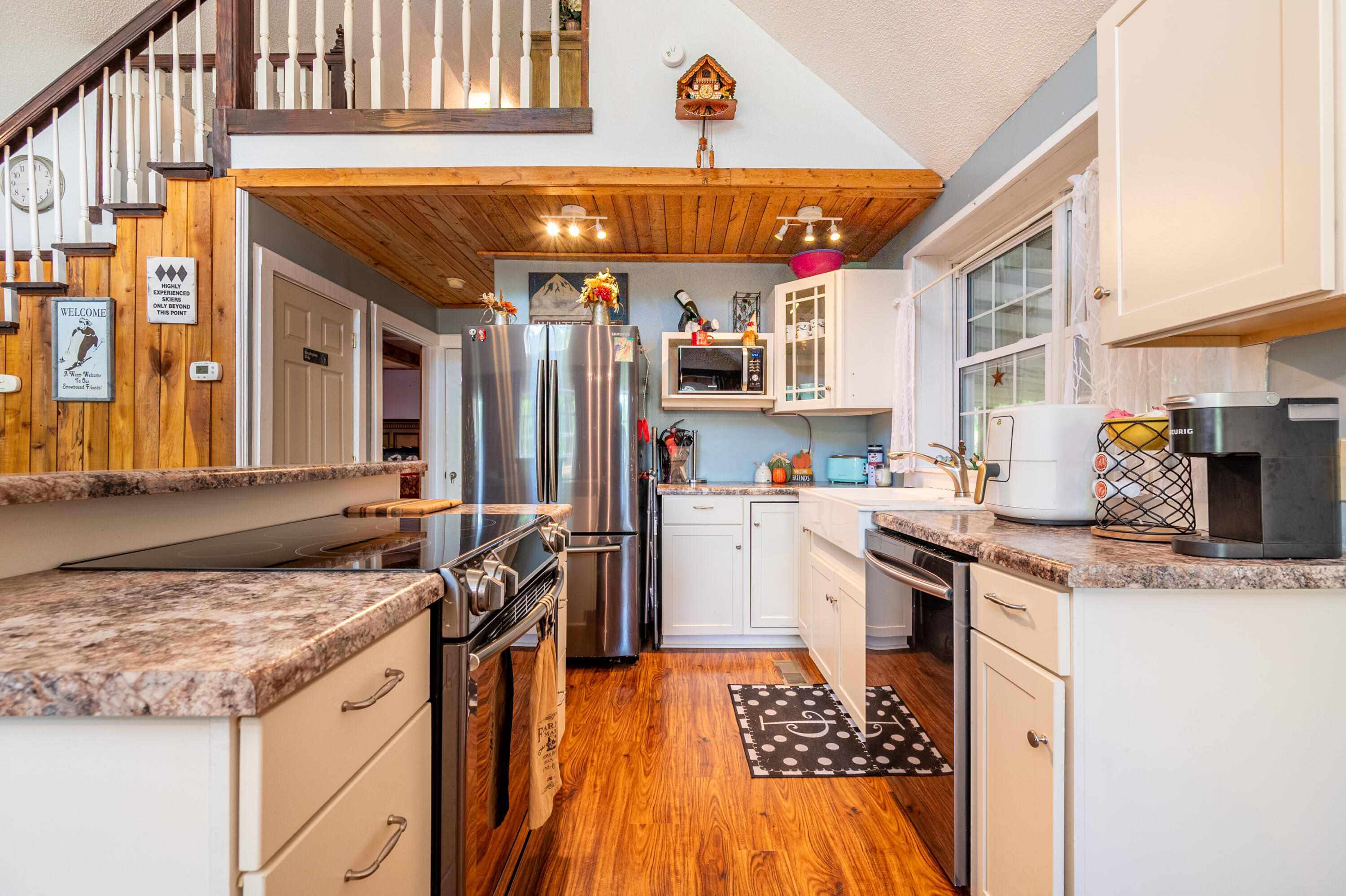 57 Buck Fever Lane Cana, VA 24317 - Photo 15 of 48 a kitchen with a sink stove and refrigerator