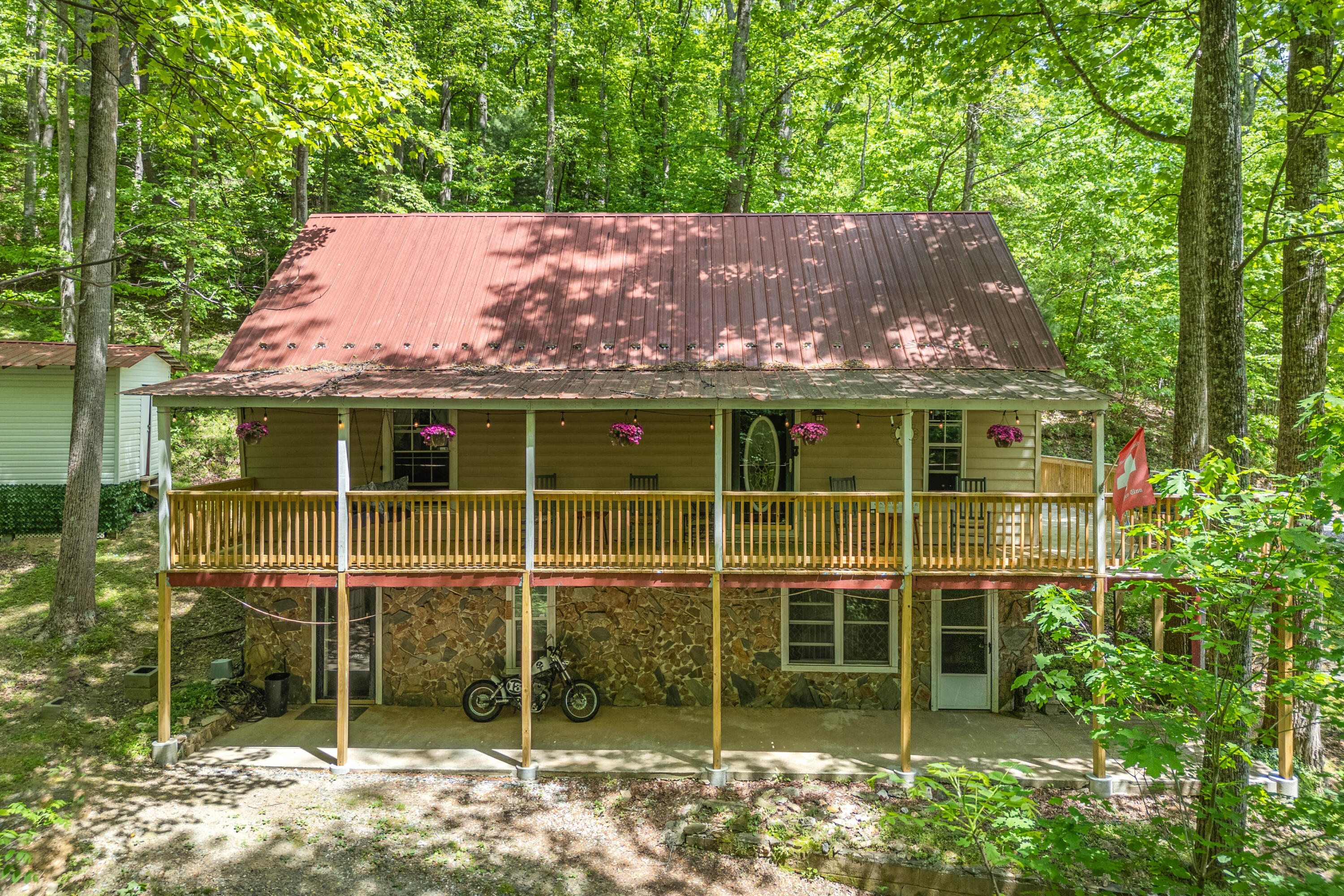 57 Buck Fever Lane Cana, VA 24317 - Photo 2 of 48 a view of a house with a yard