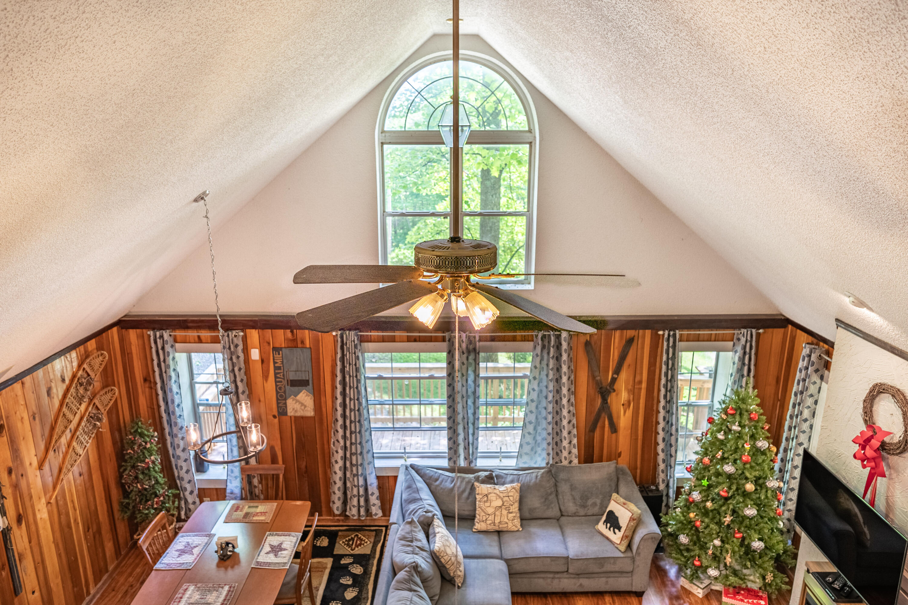 57 Buck Fever Lane Cana, VA 24317 - Photo 32 of 48 a living room with furniture and a flat screen tv