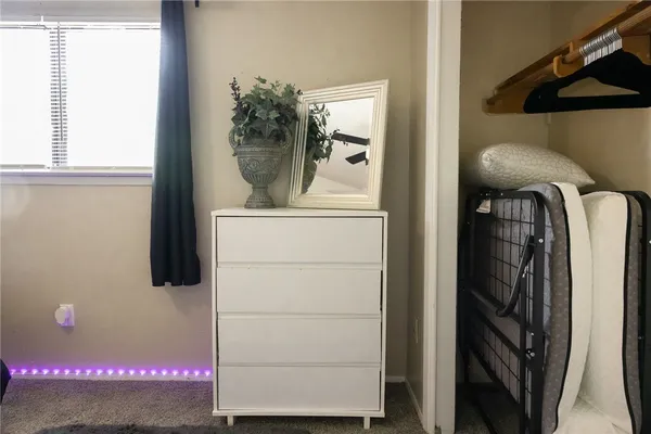 a view of walk in closet