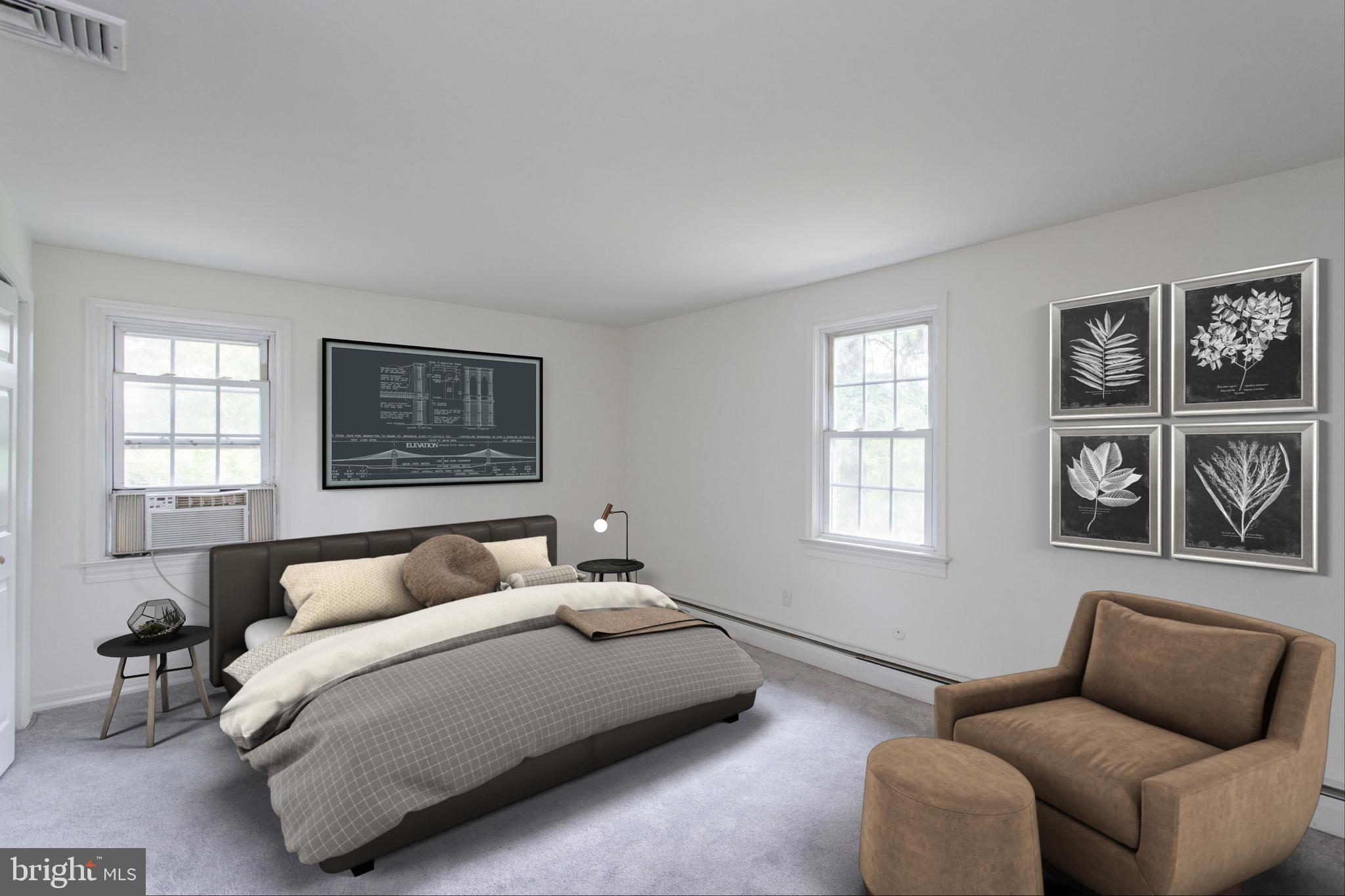 1367 Clearview Drive Jamison, PA 18929 - Photo 11 of 23 Virtually Staged Main Bedroom
