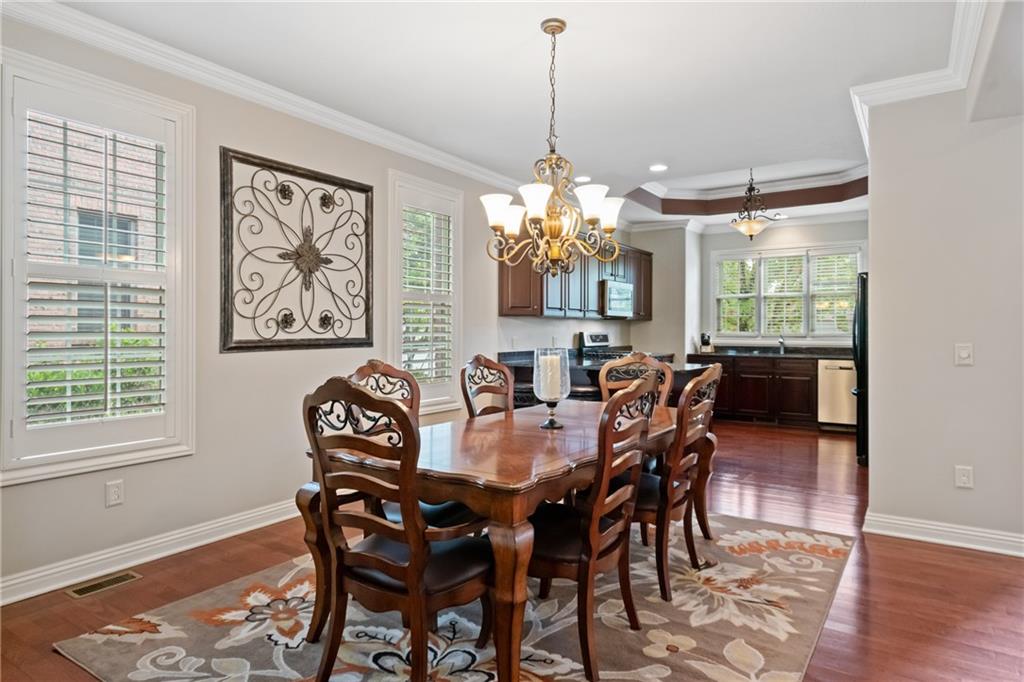1737 Waterleaf Drive Sewickley, PA 15143 - Photo 5 of 34 a view of a dining room with furniture window and outside view