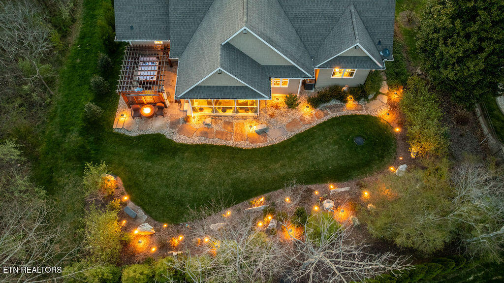 179 Oonoga Way Loudon, TN 37774 - Photo 7 of 60 Drone/Aerial Twilight