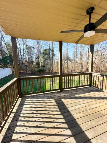 a balcony view with a ocean view