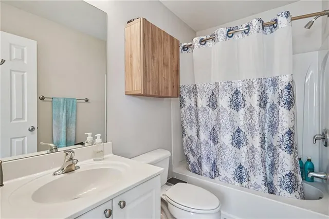 a backyard of a house