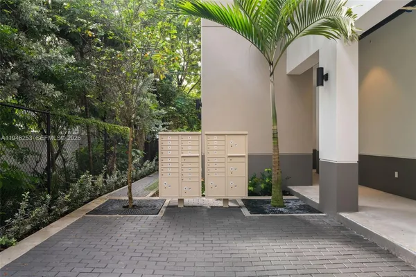 a backyard of a house