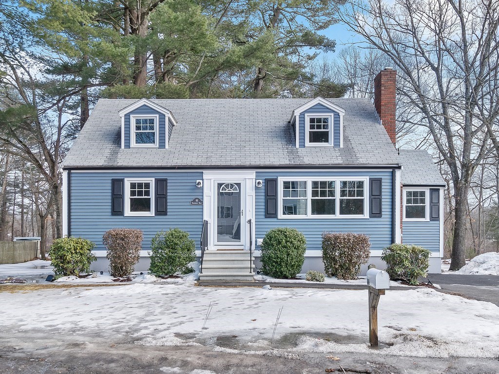 46 Shawsheen Road Billerica, MA 01821 - Photo 1 of 18 a front view of a house with a yard and garage