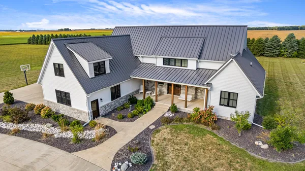 a view of an ocean from a building