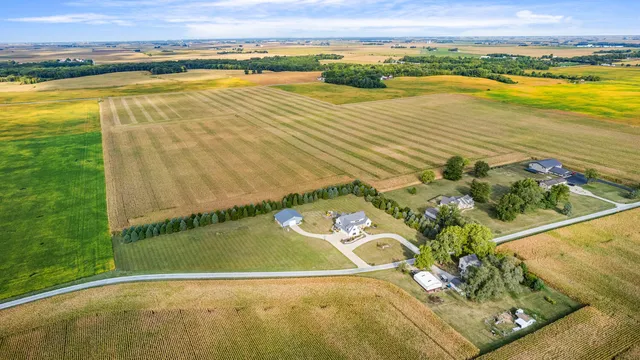 a view of a lake with a ocean view