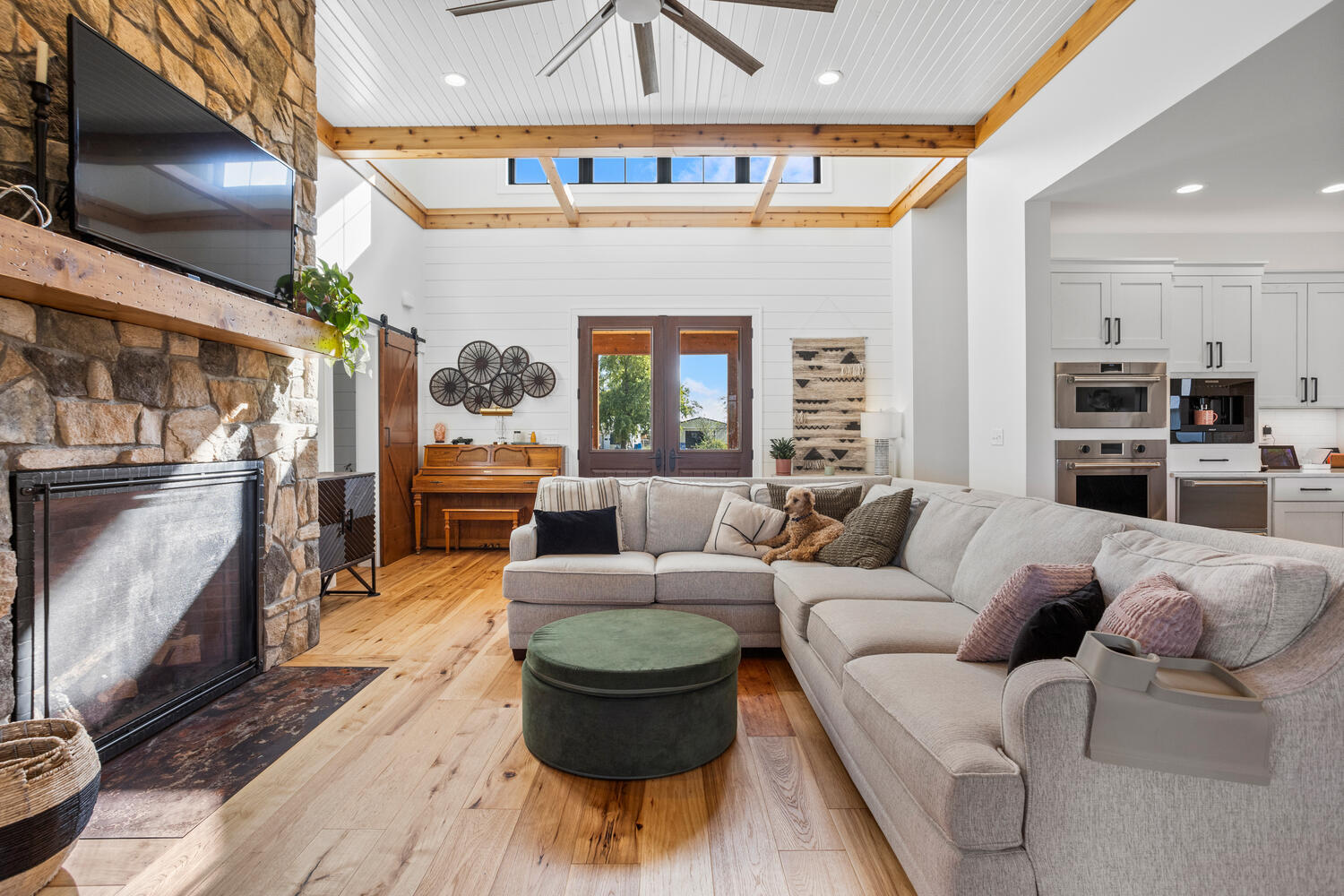 1335 2250 East St. Joseph, IL 61873 - Photo 9 of 68 a living room with furniture and a flat screen tv