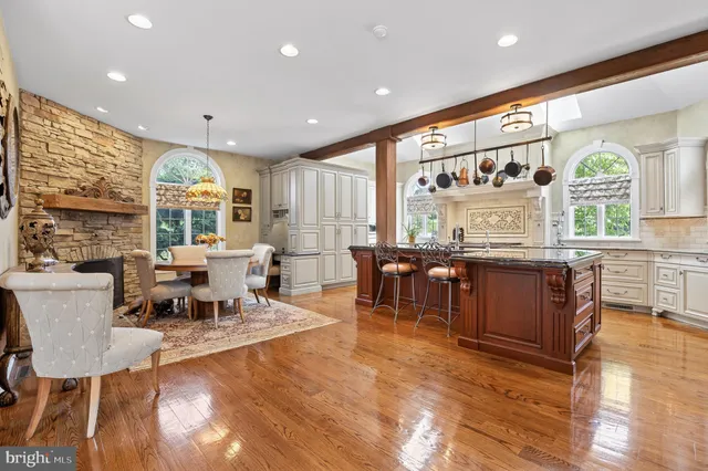 a media room with lots of chairs and a projector
