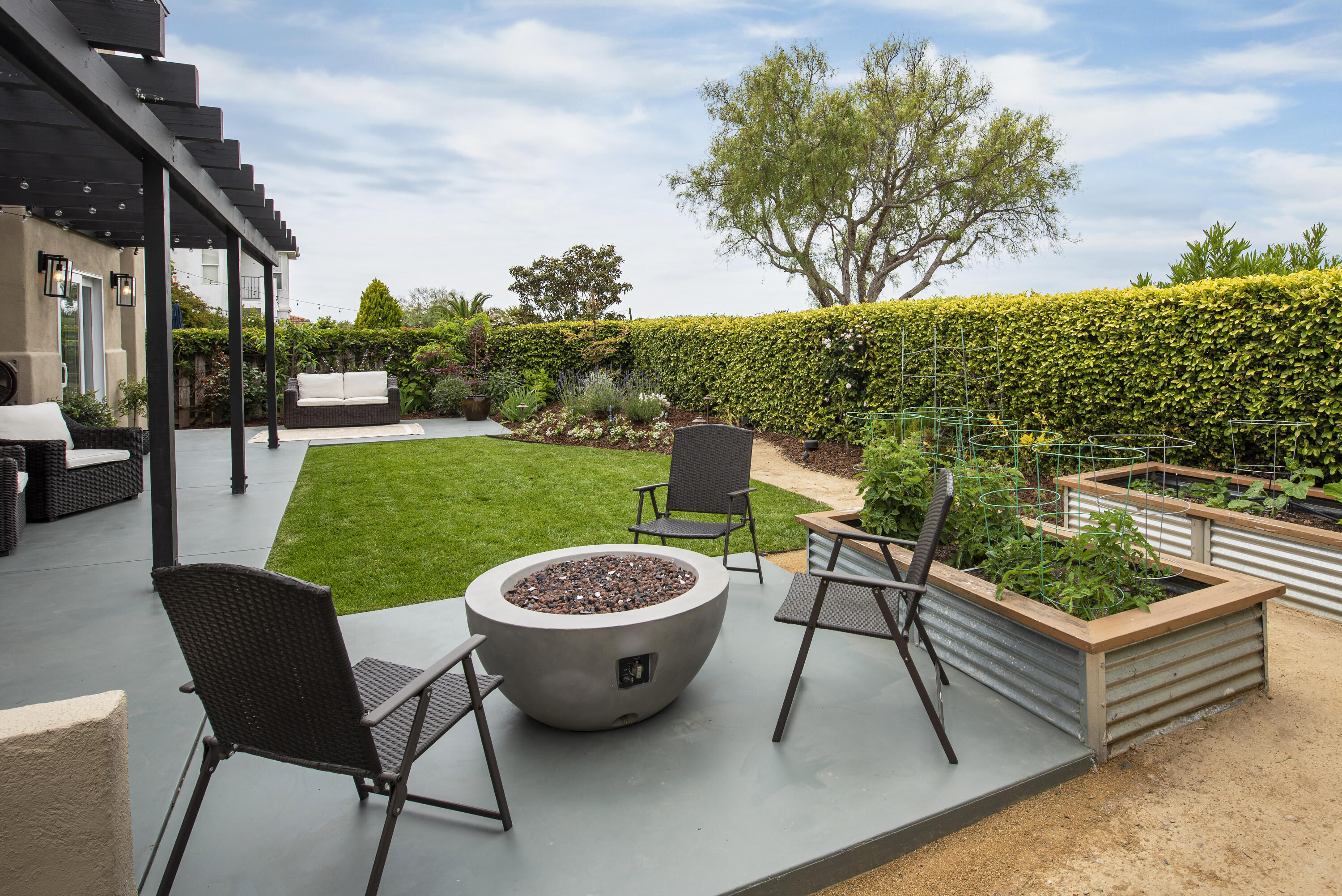 7906 Winchester Circle Goleta, CA 93117 - Photo 20 of 26 a view of a yard with furniture