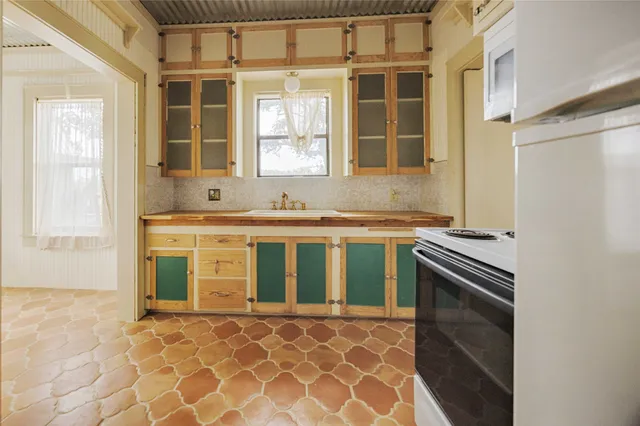 a bathroom with a sink and a bathtub