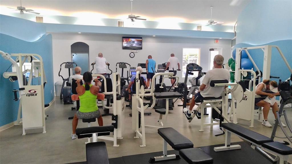 3471 Sunset Key Circle, Unit 102 Punta Gorda, FL 33955 - Photo 36 of 51 a view of a room with gym equipment