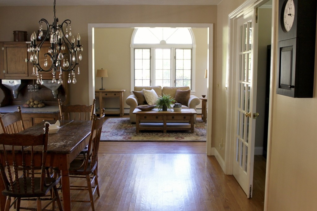8 Brookside Lane Sterling, MA 01564 - Photo 6 of 26 a living room with furniture and a wooden floor