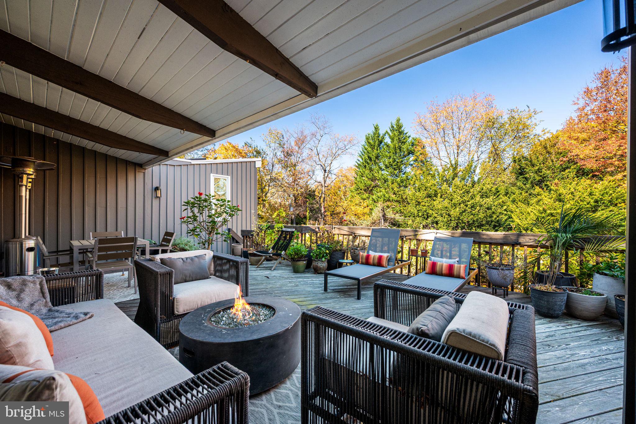 1424 Flat Rock Road Penn Valley, PA 19072 - Photo 8 of 33 a outdoor living space with furniture and a potted plant