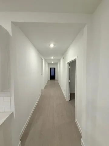 a view of a hallway