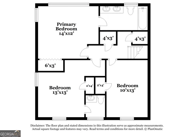 a picture of a rug with a white wall and sign