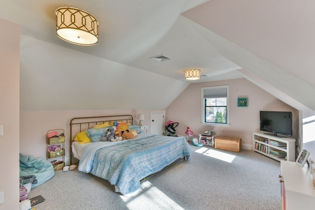 15 Lakeview Road Webster, MA 01570 - Photo 19 of 42 a bedroom with a bed and a flat screen tv